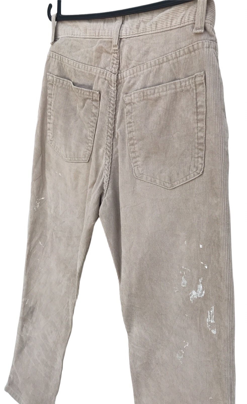 Vintage HELMUT LANG Corduroy Painted Jean Relaxed Cut Pant