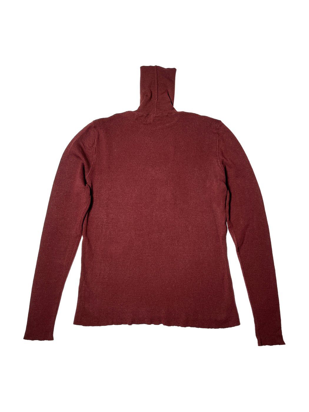 Celine ⚡️QUICK SALE⚡️Celine Burgundy Wool Knit Turtleneck Size M / US 6-8 / IT 42-44 - 2 Thumbnail