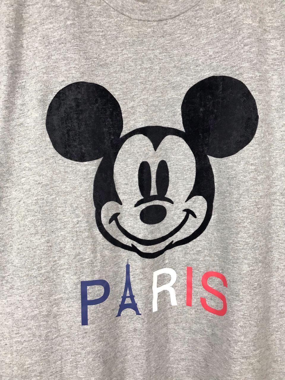 Mickey Mouse Mickey Mouse X Uniqlo Gray Streetwear Tee Size US L / EU 52-54 / 3 - 3 Thumbnail