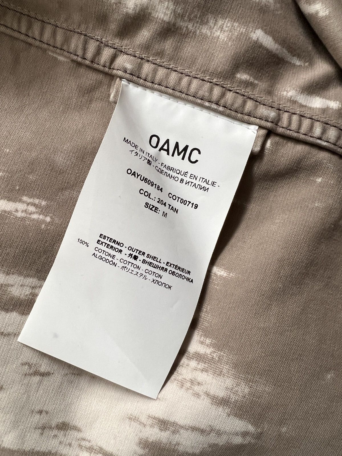 OAMC × Union LA OAMC X UNION WORKSHIRT Size US M / EU 48-50 / 2 - 4 Thumbnail
