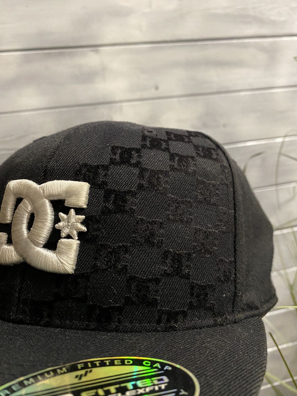 DC Monogram Cap DC by FLEXFIT🔥 Y2K Size ONE SIZE - 3 Thumbnail