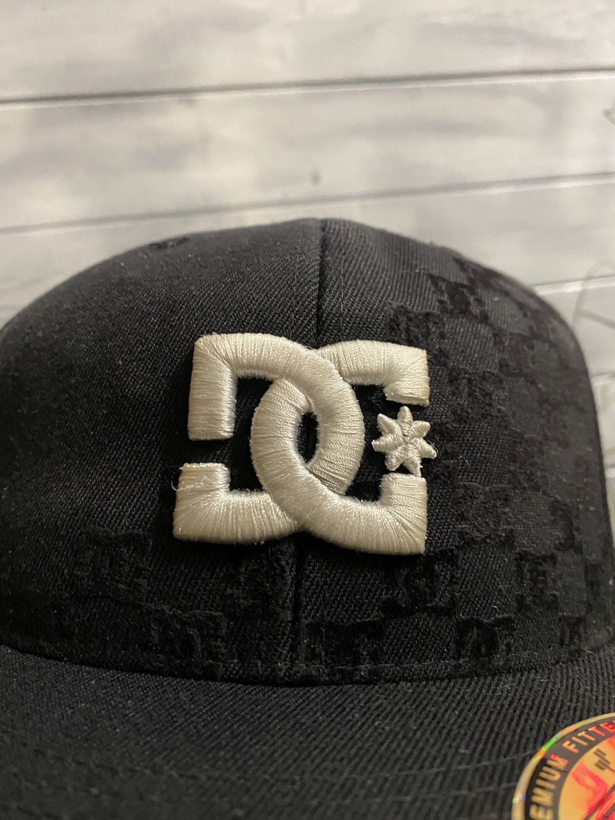 DC Monogram Cap DC by FLEXFIT🔥 Y2K Size ONE SIZE - 2 Thumbnail