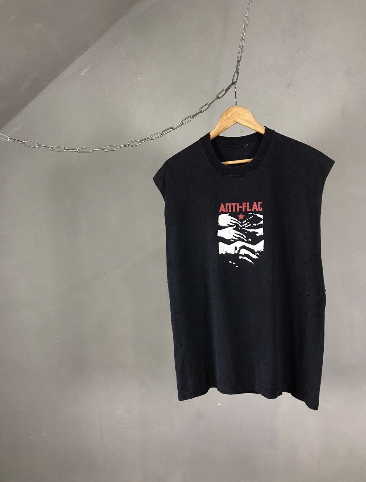 Band Tees Anti Flag Vintage Rock Band Tee Size US XXL / EU 58 / 5 - 1 Thumbnail