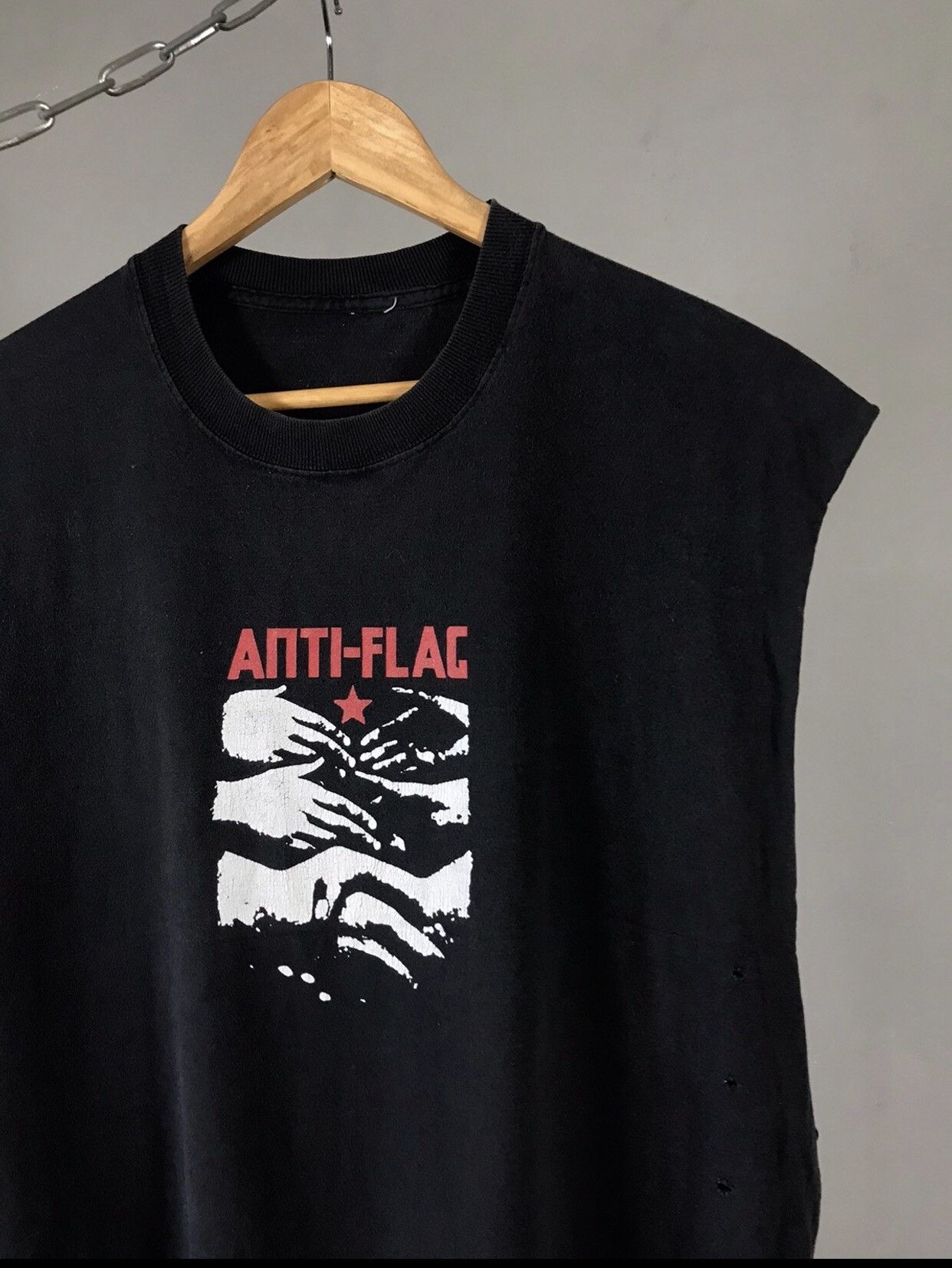 Band Tees Anti Flag Vintage Rock Band Tee Size US XXL / EU 58 / 5 - 2 Thumbnail