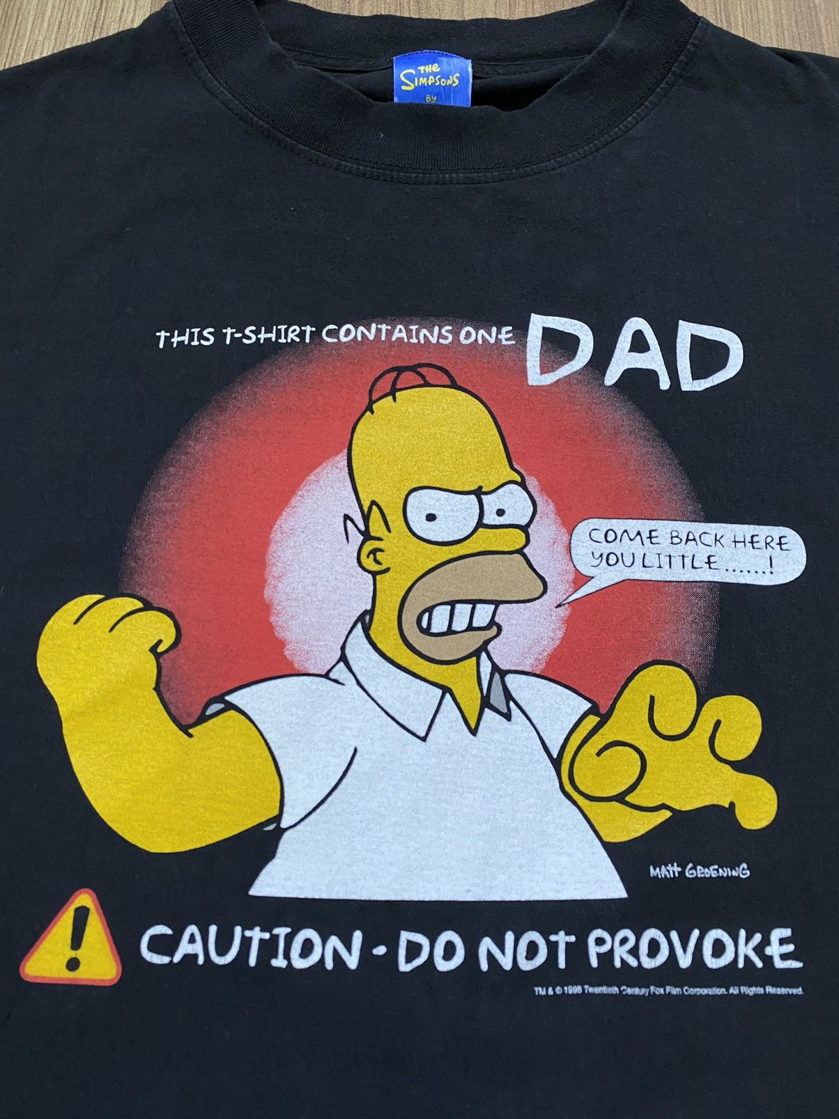 Vintage Vintage Y2K The Simpsons 1998 T Shirt Tee Futurama Size US XL / EU 56 / 4 - 2 Thumbnail