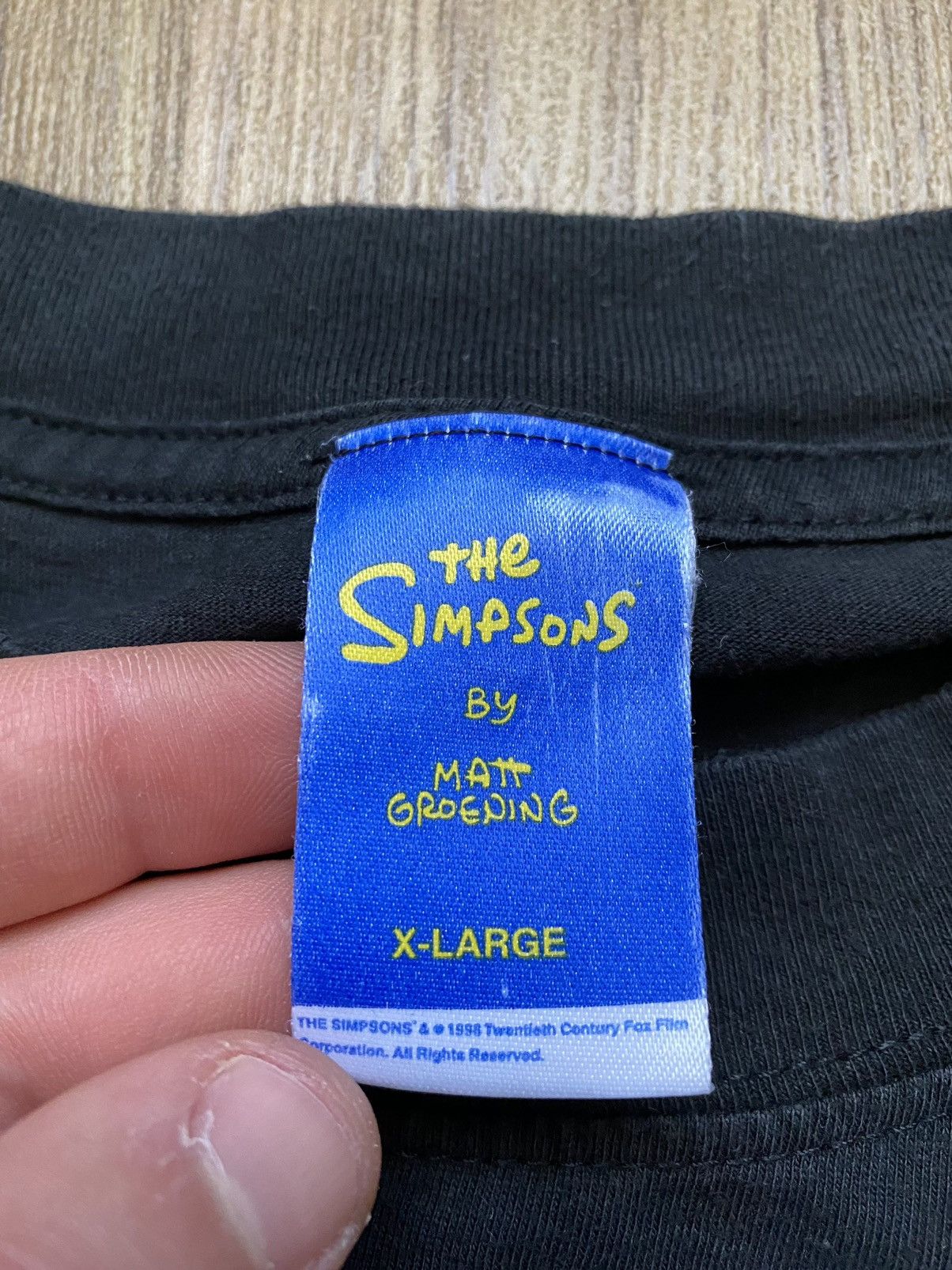 Vintage Vintage Y2K The Simpsons 1998 T Shirt Tee Futurama Size US XL / EU 56 / 4 - 4 Thumbnail