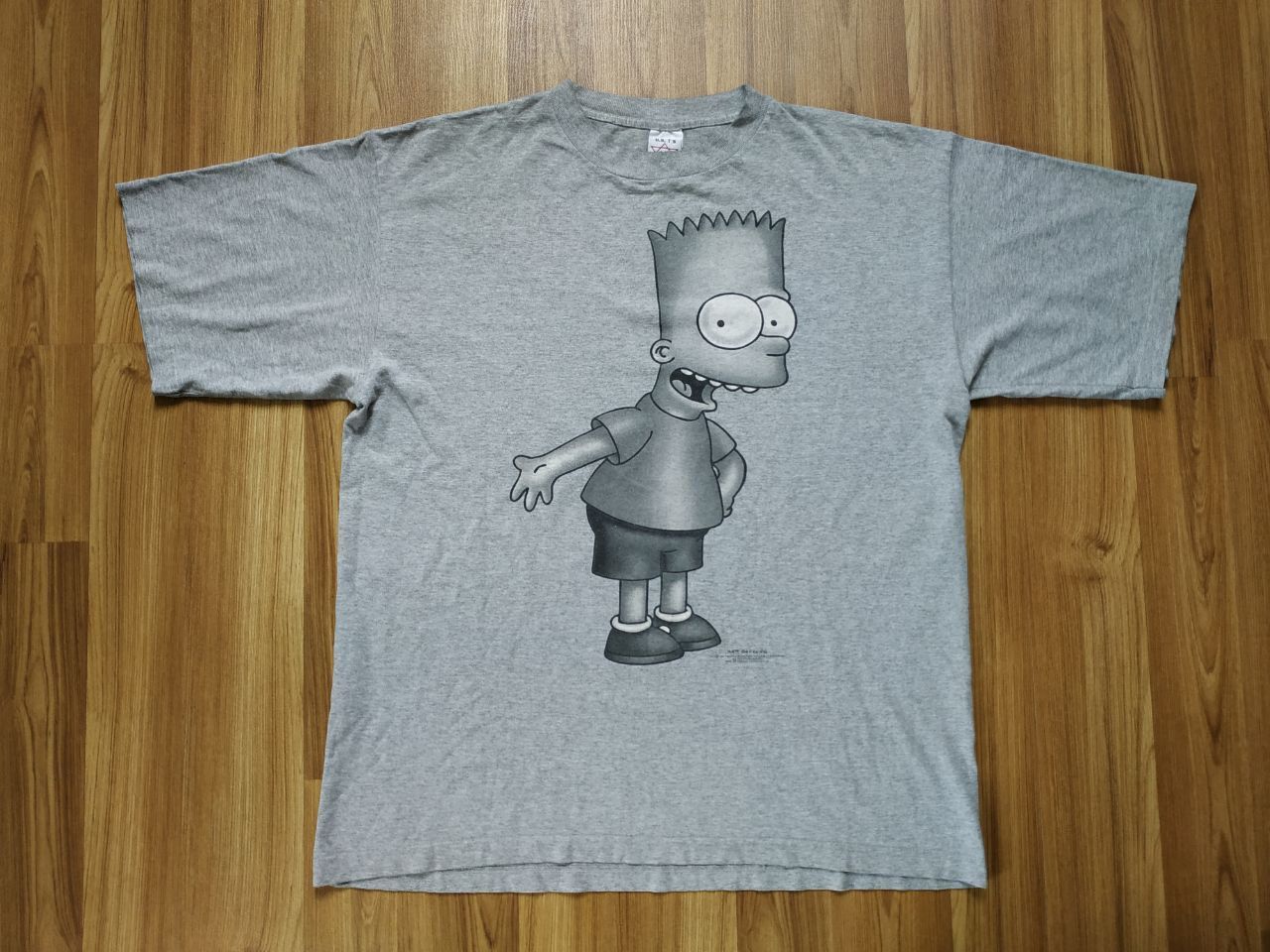 Garbage TV Vintage Y2K The Simpsons Groening 1997 Bart T Shirt Futurama Size US XL / EU 56 / 4 - 1 Thumbnail