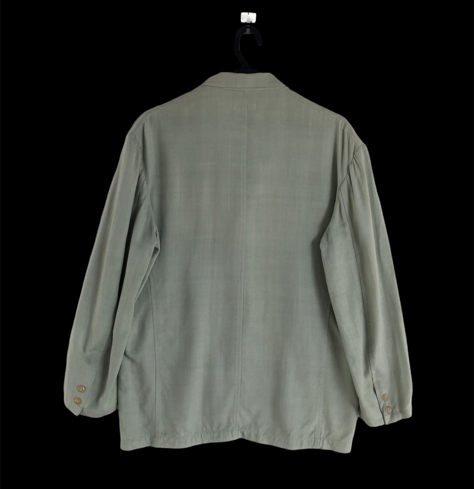 Vintage RARE🔥VINTAGE YOHJI YAMAMOTO Y’S BIS RAYON CHORE COAT LOOSE Size US M / EU 48-50 / 2 - 2 Thumbnail