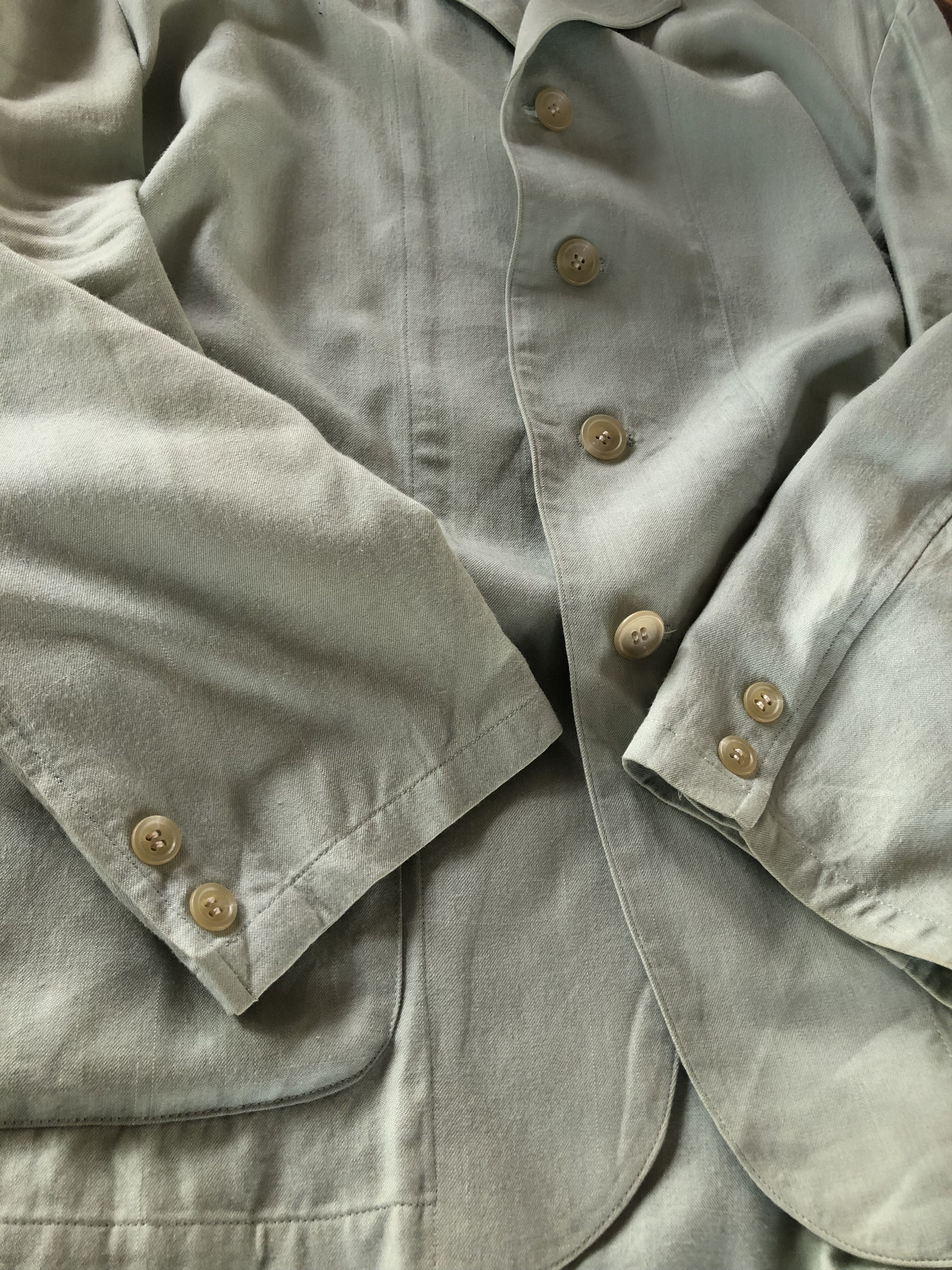 Vintage RARE🔥VINTAGE YOHJI YAMAMOTO Y’S BIS RAYON CHORE COAT LOOSE Size US M / EU 48-50 / 2 - 5 Thumbnail