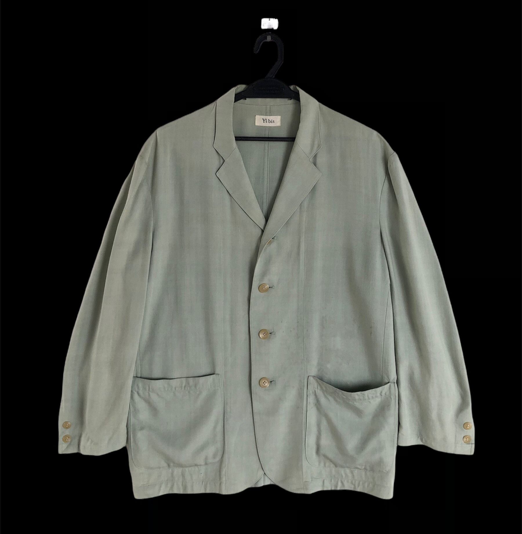 Vintage RARE🔥VINTAGE YOHJI YAMAMOTO Y’S BIS RAYON CHORE COAT LOOSE Size US M / EU 48-50 / 2 - 1 Thumbnail