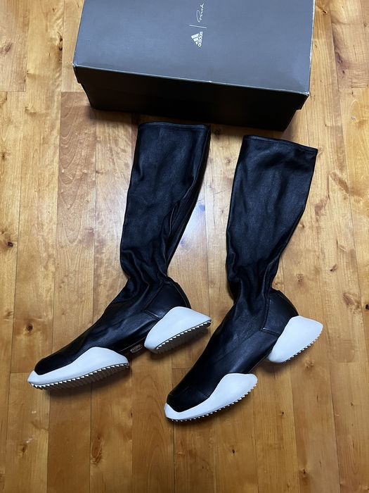 Adidas Rick owens adidas runner stretch boots sz uk5 | Grailed