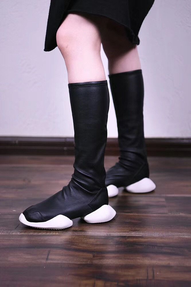 Adidas Rick owens adidas runner stretch boots sz uk5 | Grailed