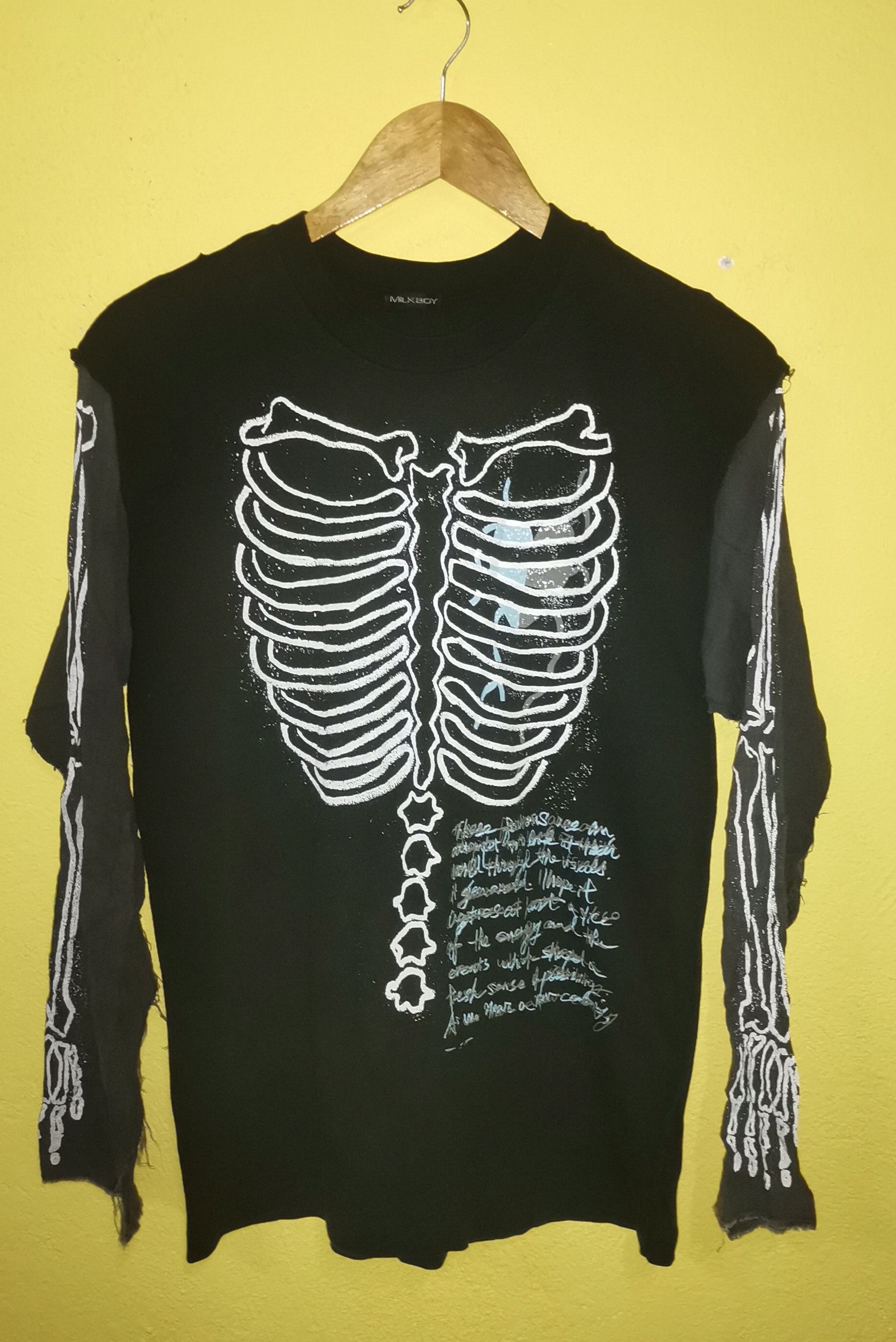 Japanese Brand × Vintage Rare Long sleeve milkboy vintage Size US M / EU 48-50 / 2 - 1 Thumbnail