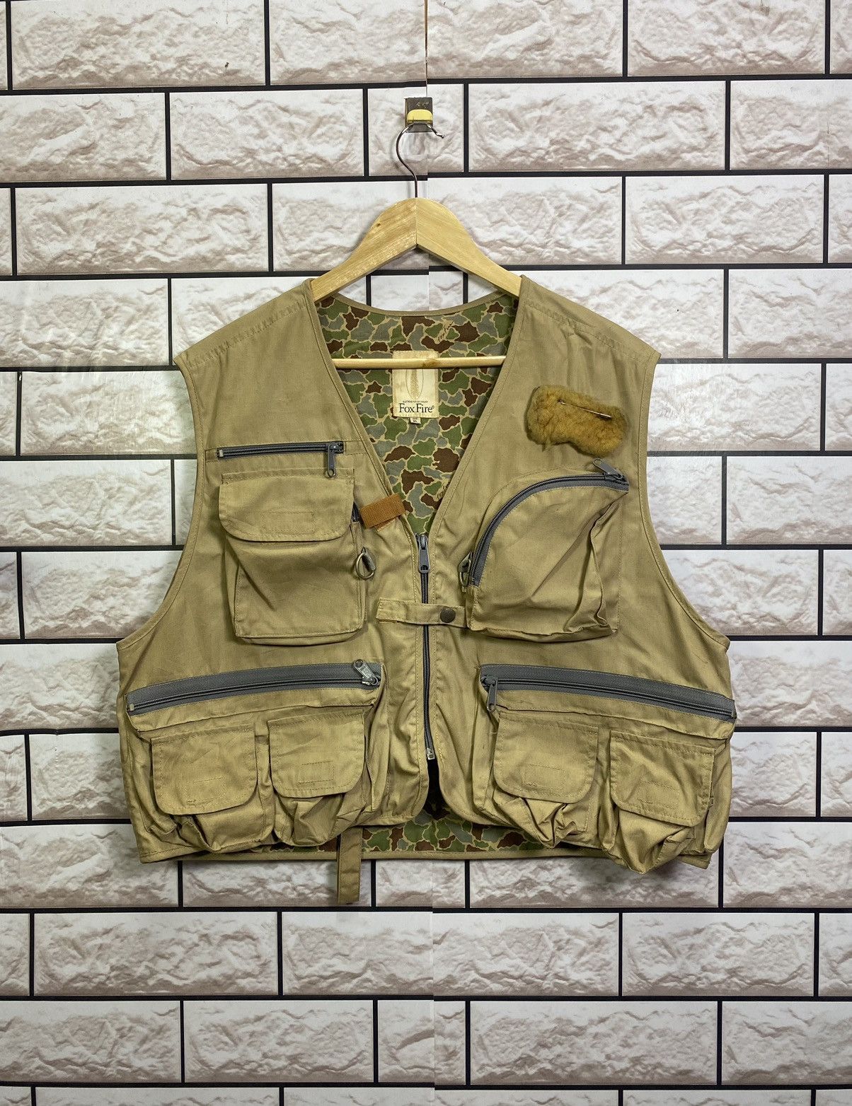 Vintage 80's 90's Vintage Fishing Vest Fly Fishing Bass orvis style