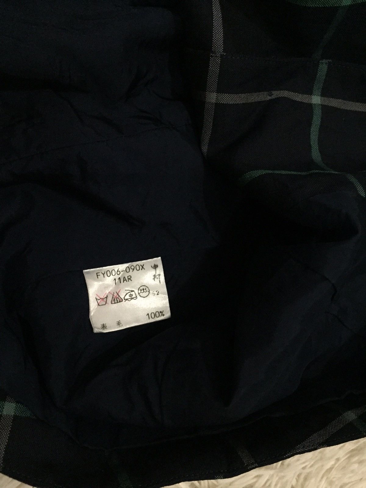 Burberry Vintage Burberry Vest Button Up Plaid Design Size 34R - 8 Thumbnail