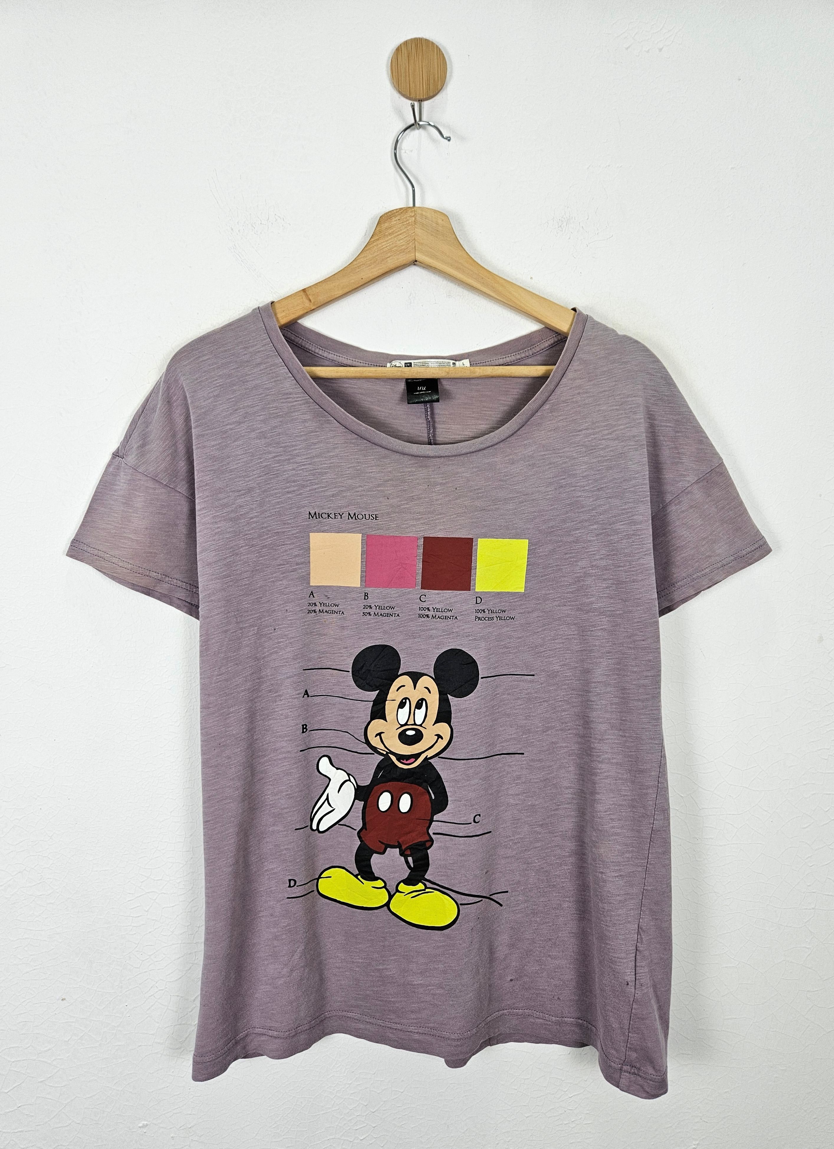 Uniqlo Undercover Mickey Mouse shirt