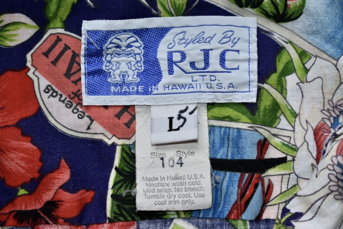 Vintage Vintage 90s Hawaiian Button-down Shirt (L) Size US L / EU 52-54 / 3 - 4 Thumbnail