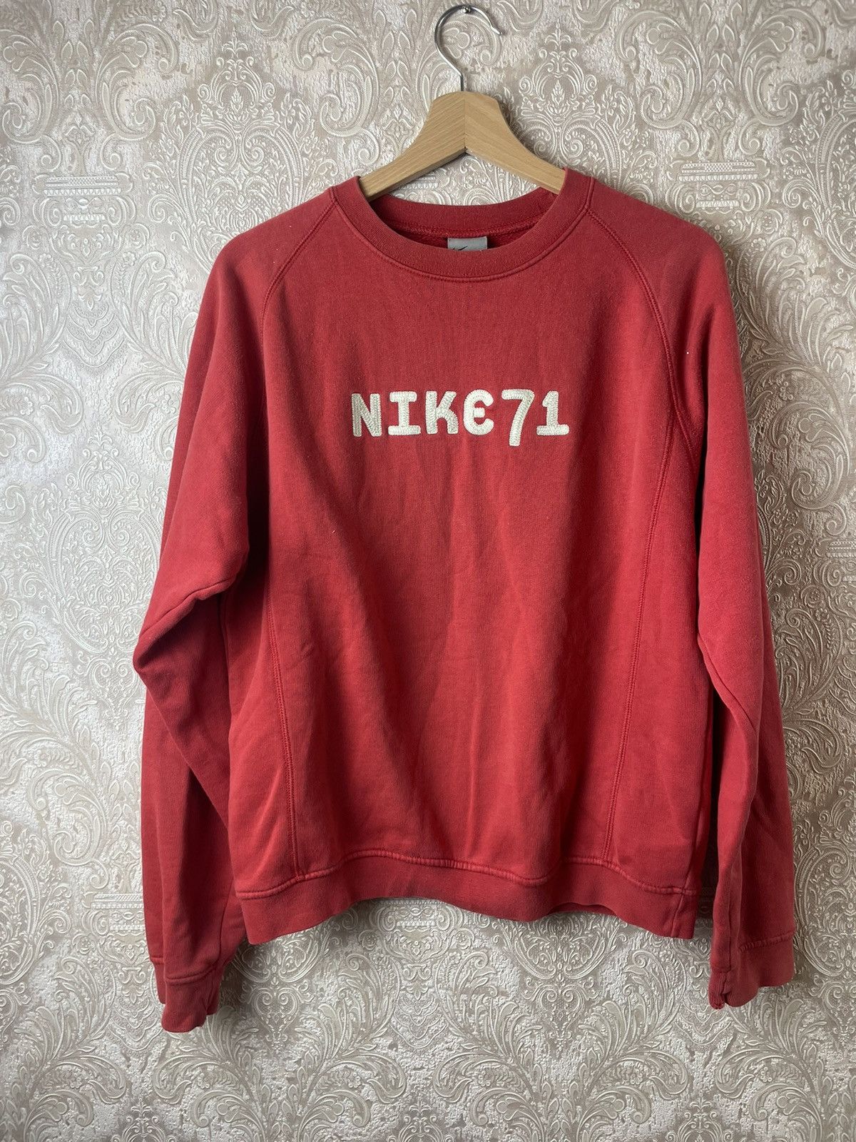 Japanese Brand × Nike × Vintage ☎️ VINTAGE NIKE „71” Y2K BOXY SWEATSHIRT 90’S Size US S / EU 44-46 / 1 - 1 Thumbnail