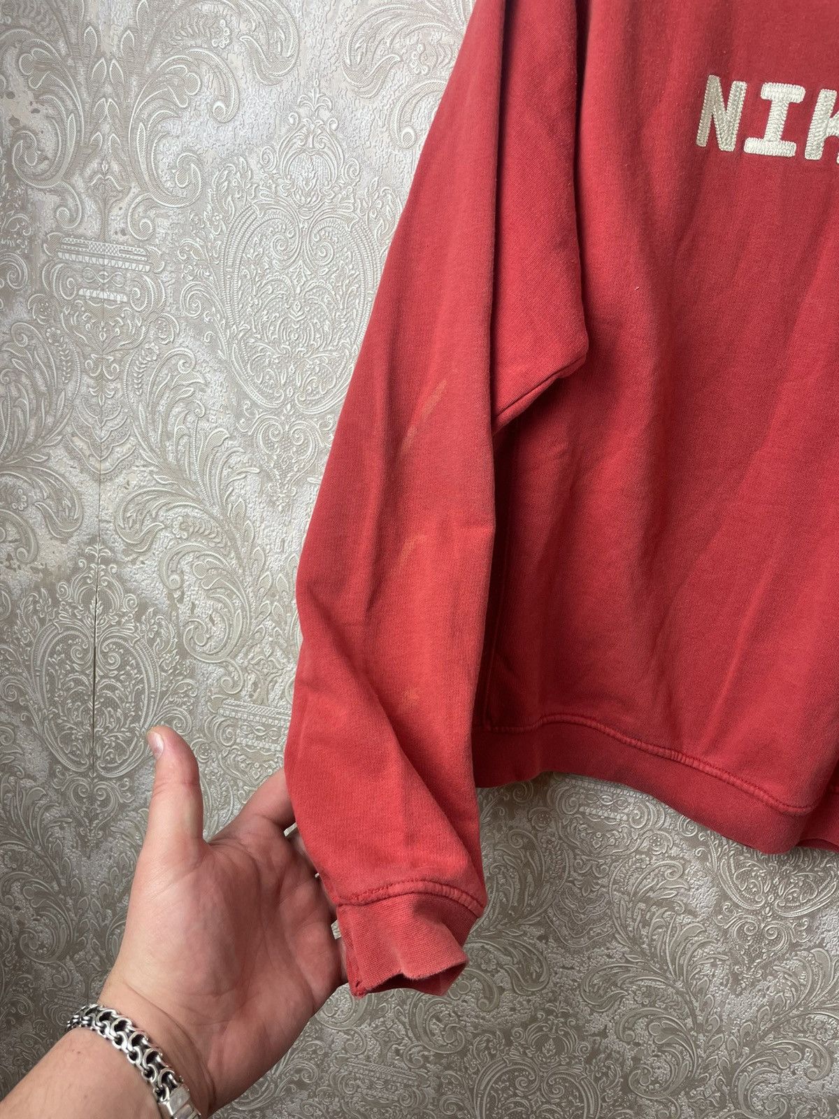 Japanese Brand × Nike × Vintage ☎️ VINTAGE NIKE „71” Y2K BOXY SWEATSHIRT 90’S Size US S / EU 44-46 / 1 - 3 Thumbnail