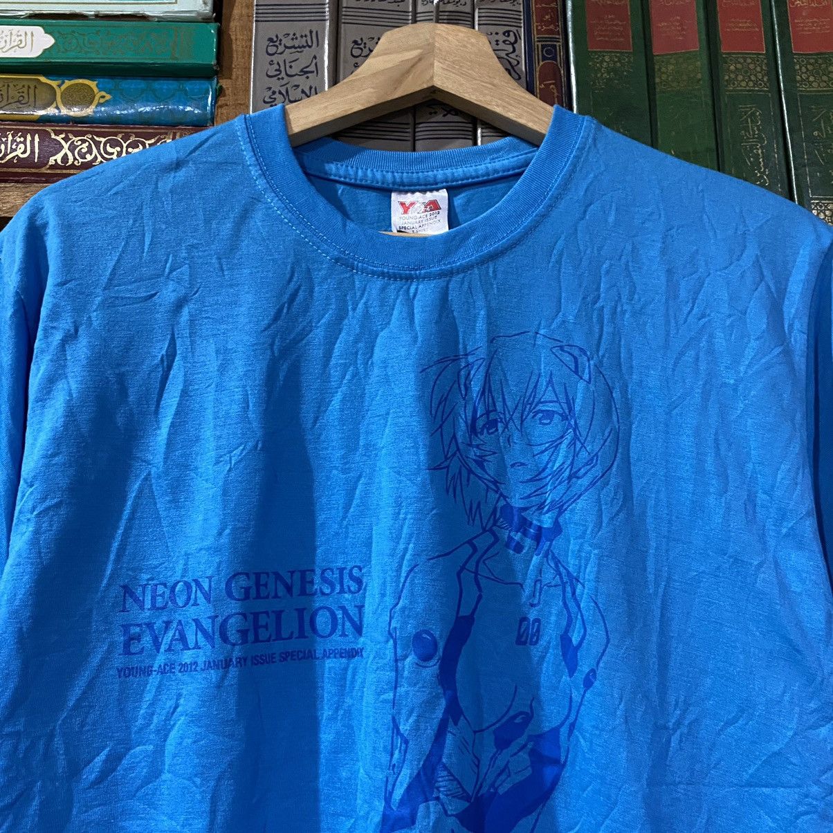 Neon Genesis Evangelion Rei Young Ace 2012 T-Shirt