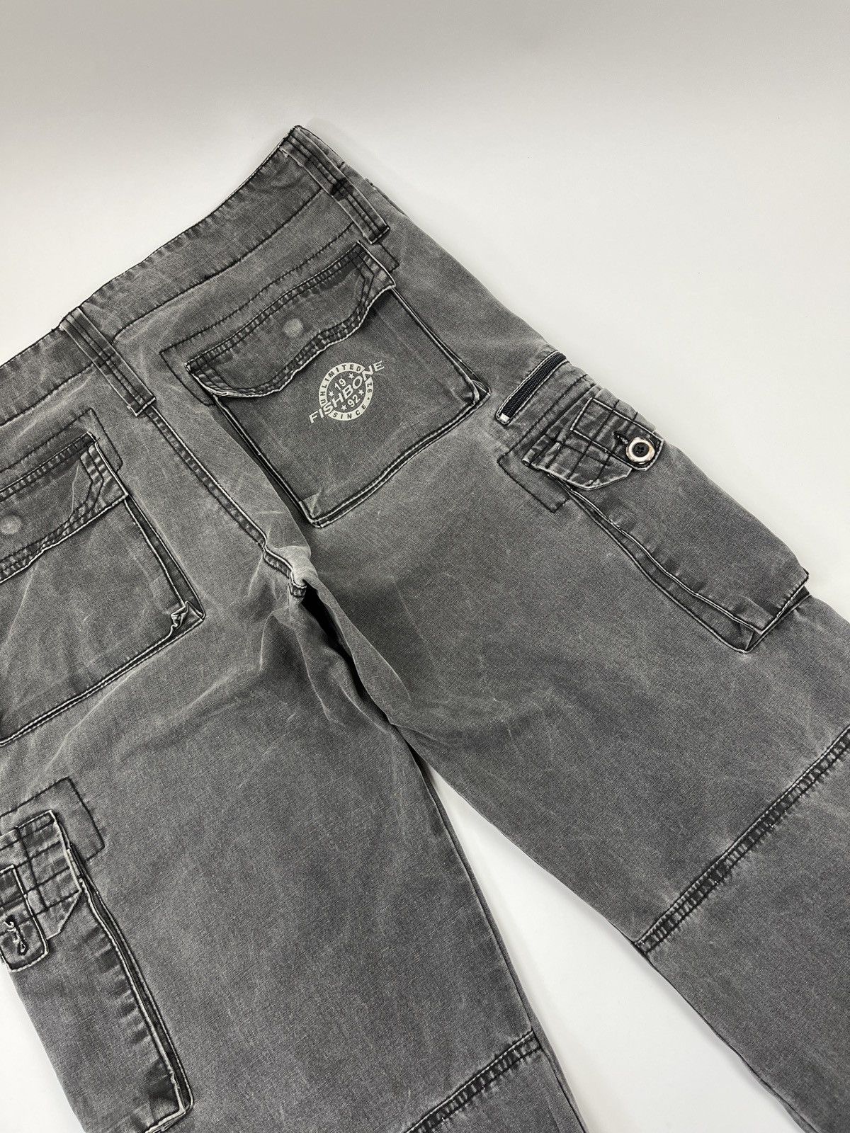 Vintage Vintage Fishbone Cargo Pants Size US 36 / EU 52 - 9 Thumbnail