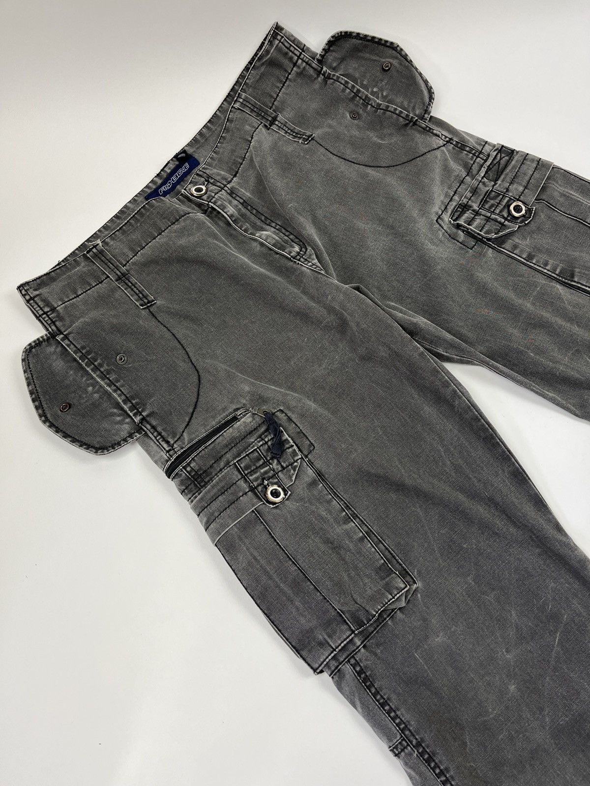 Vintage Vintage Fishbone Cargo Pants Size US 36 / EU 52 - 3 Thumbnail