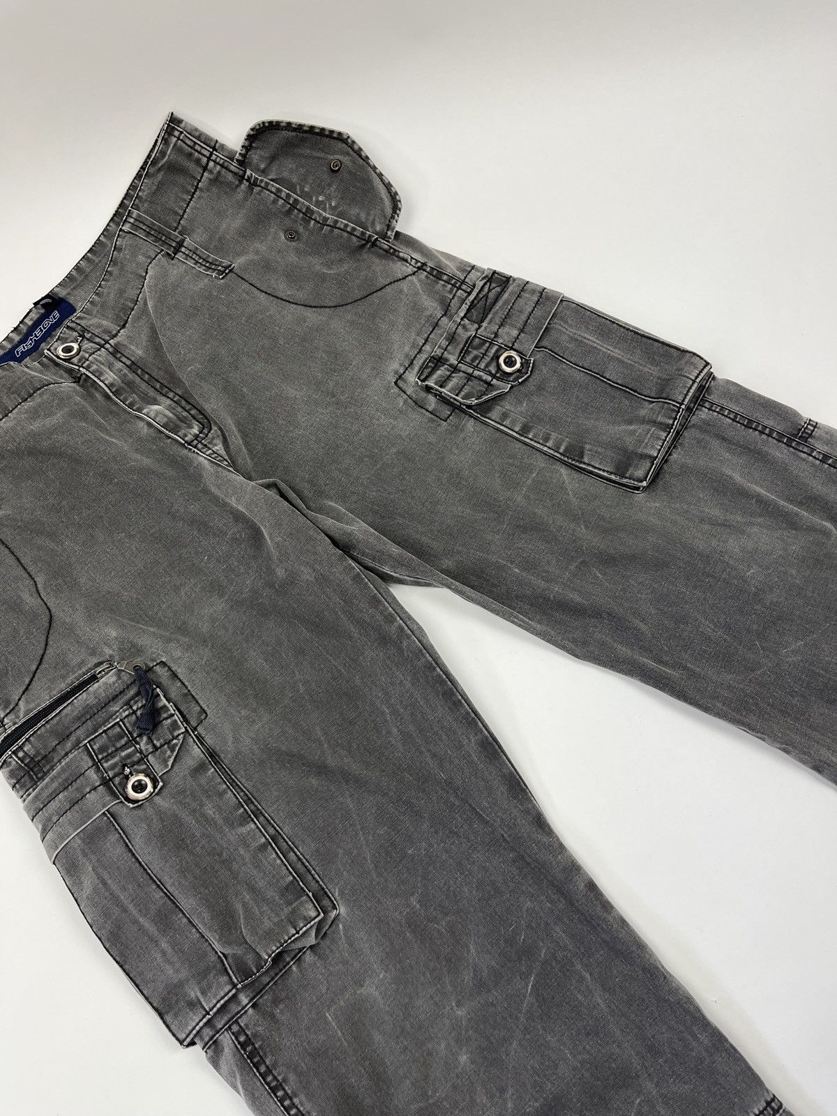 Vintage Vintage Fishbone Cargo Pants Size US 36 / EU 52 - 4 Thumbnail