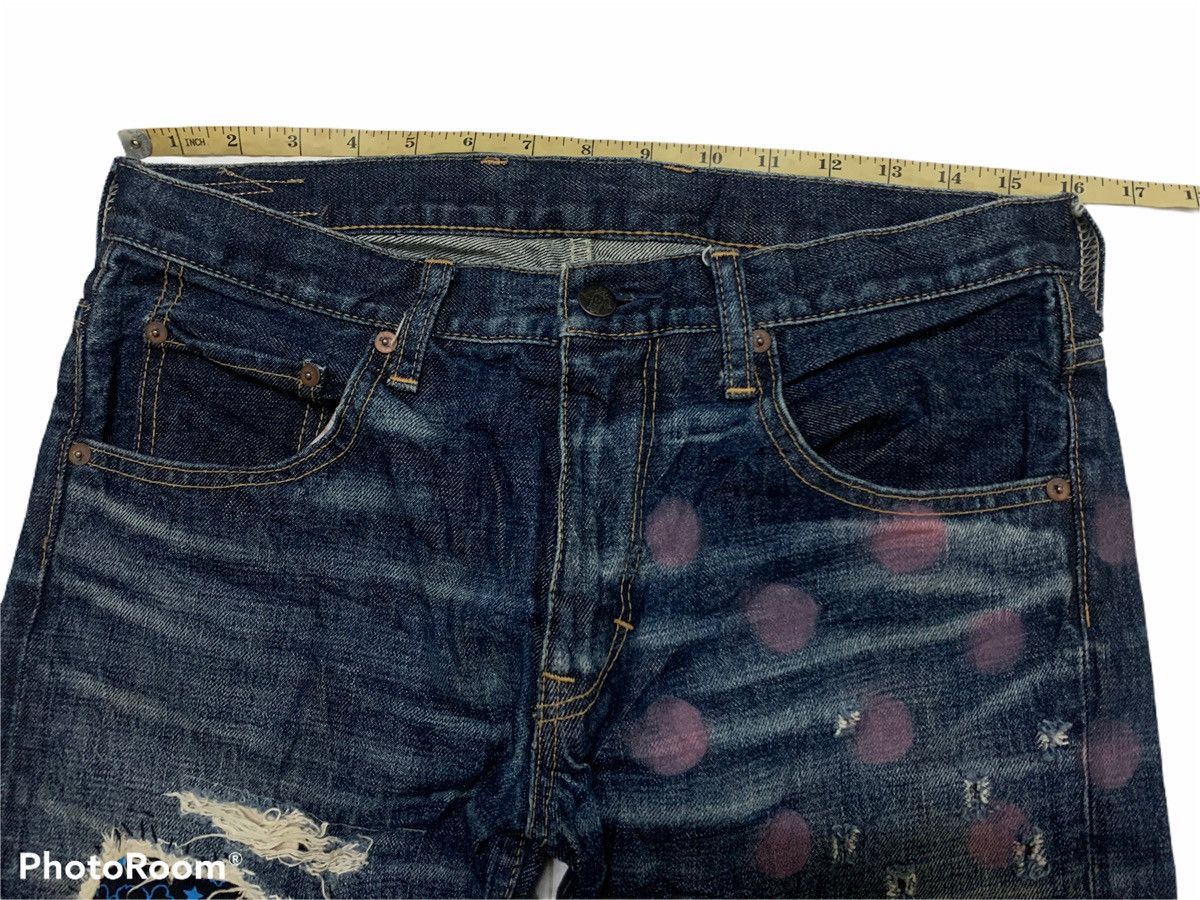Denime Japanese Brand X Distresed Denime Size US 32 / EU 48 - 7 Thumbnail