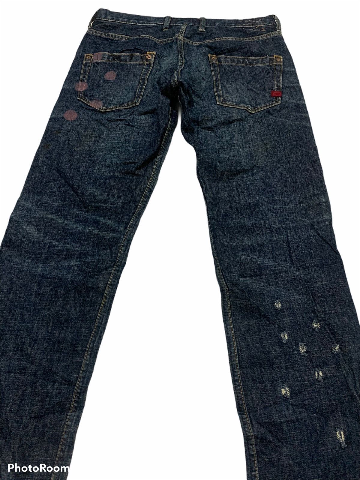 Denime Japanese Brand X Distresed Denime Size US 32 / EU 48 - 6 Thumbnail