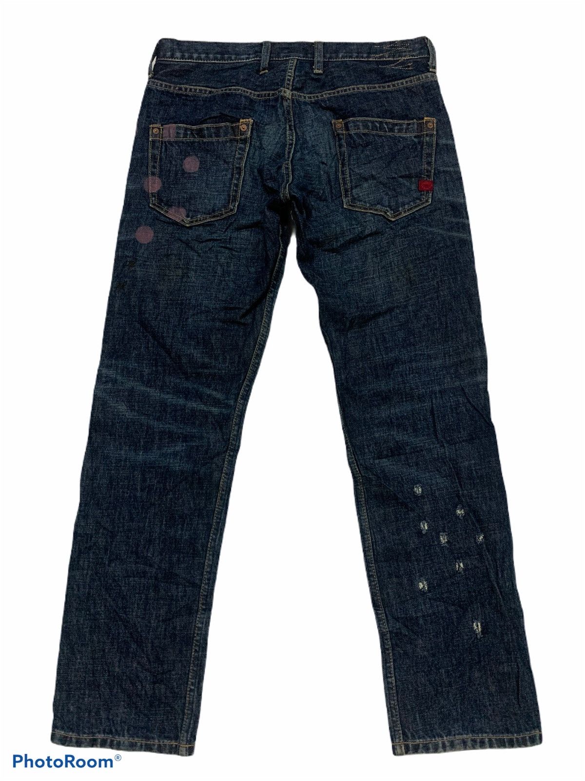 Denime Japanese Brand X Distresed Denime Size US 32 / EU 48 - 2 Thumbnail