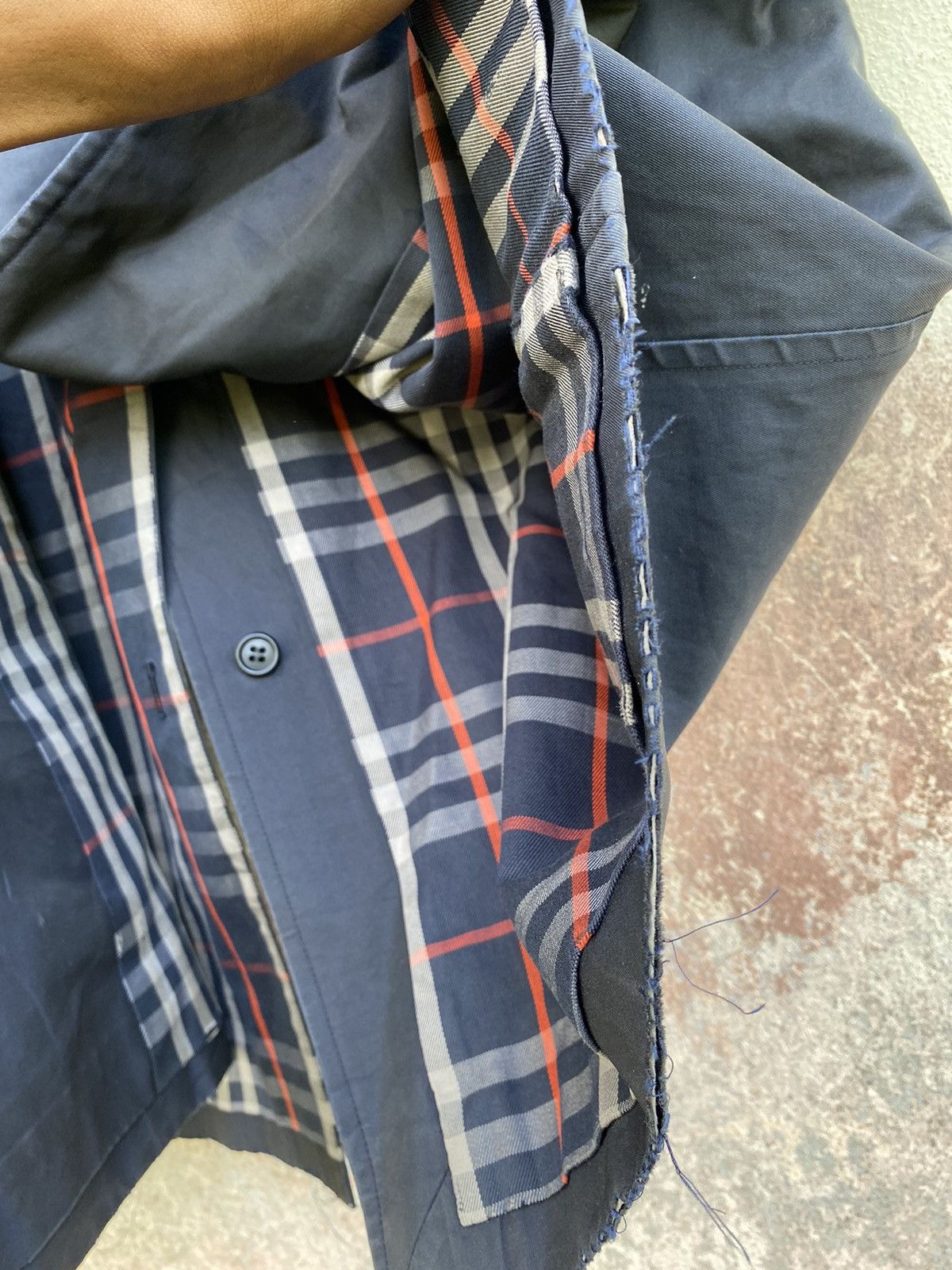 Burberry × Designer × Japanese Brand 💥Burberry🔥steals🔥 Burberry Vintage Trench Coat Size 38L - 9 Thumbnail