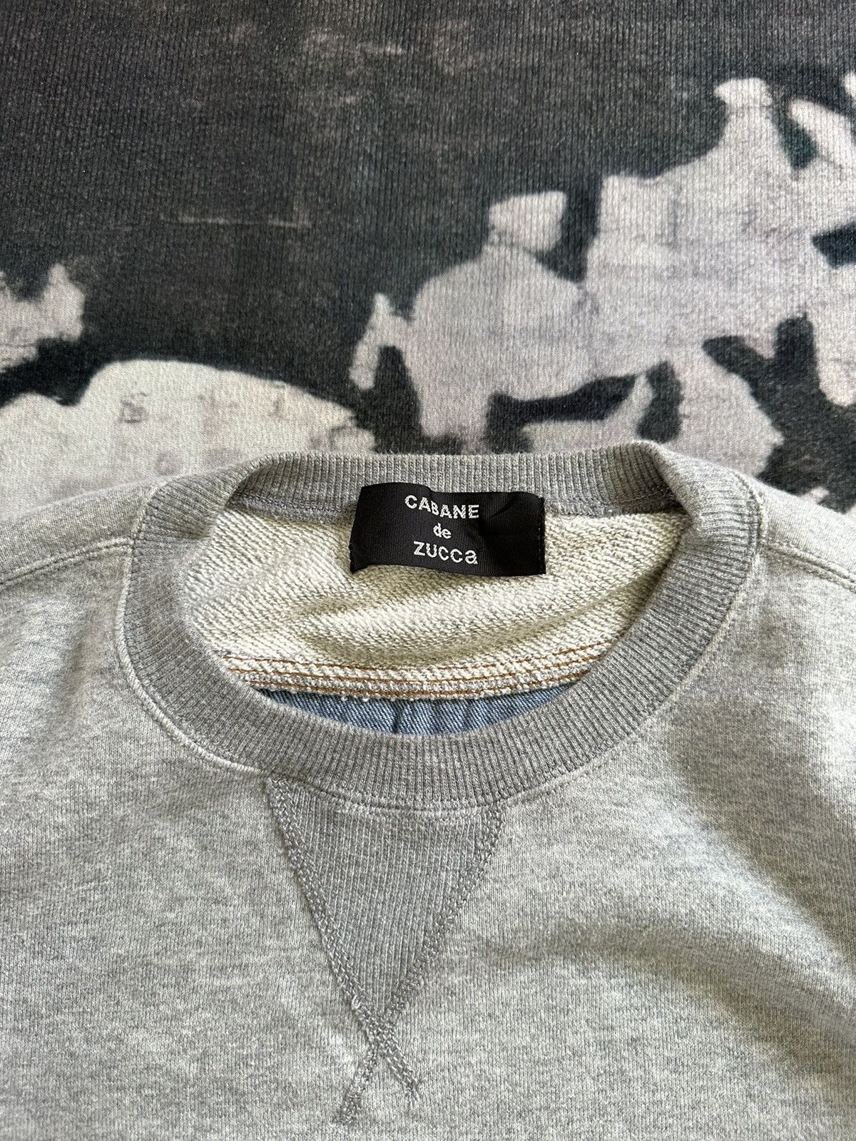 CABANE de ZUCCa SS14 Cabane De Zucca indigo dye denim mixed cut pullover Size US M / EU 48-50 / 2 - 4 Thumbnail