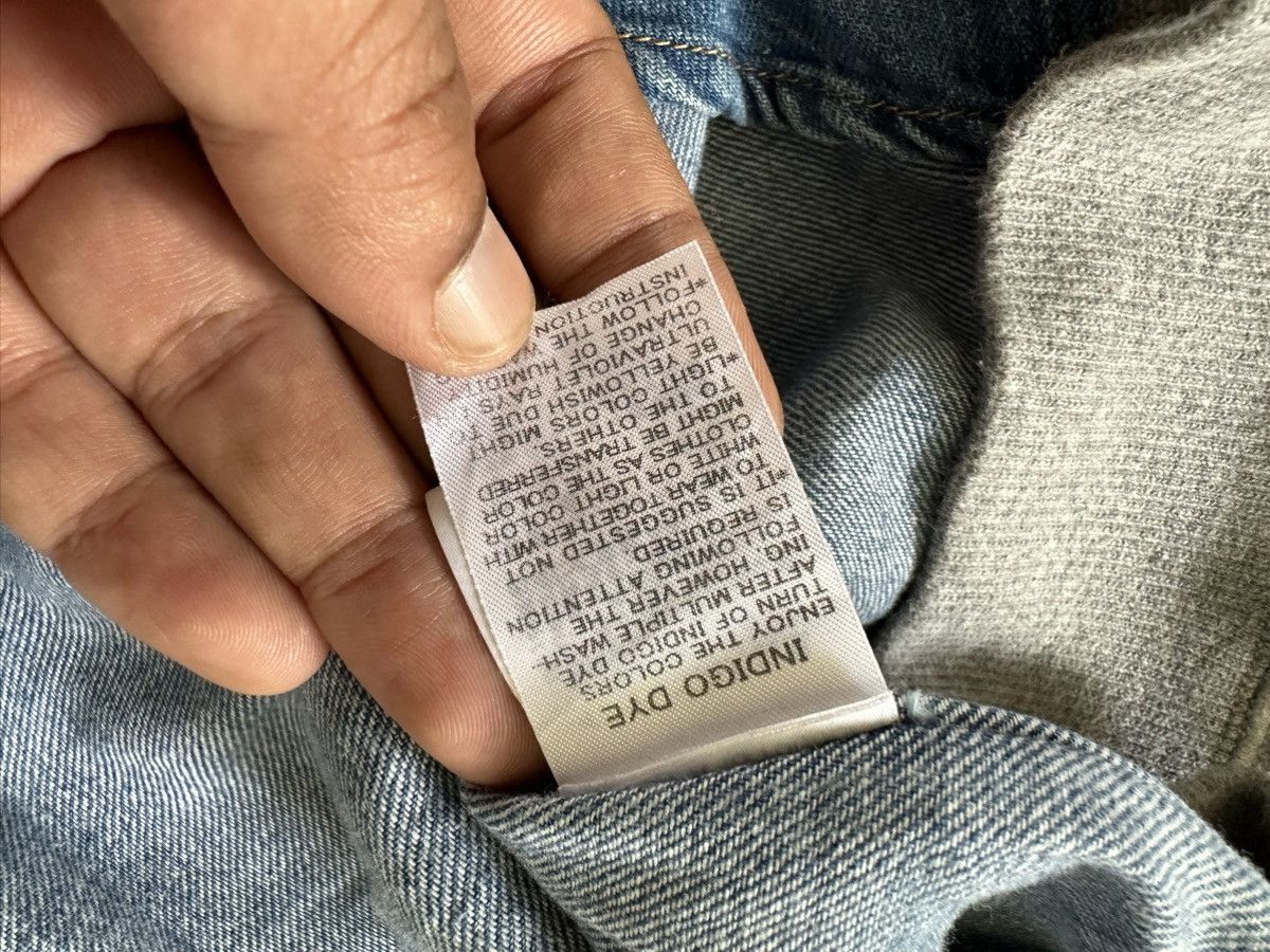 CABANE de ZUCCa SS14 Cabane De Zucca indigo dye denim mixed cut pullover Size US M / EU 48-50 / 2 - 10 Thumbnail