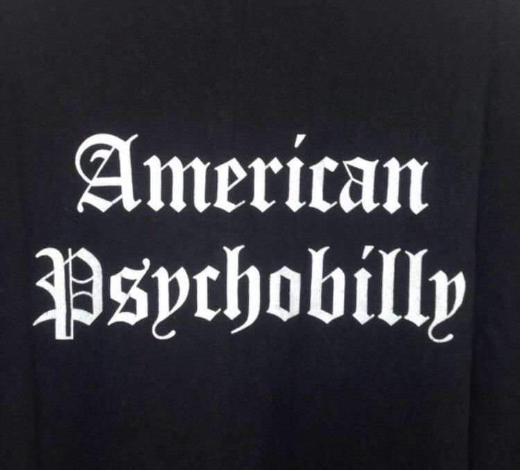 Vintage Tiger Army never die American pychobilly band tshirt