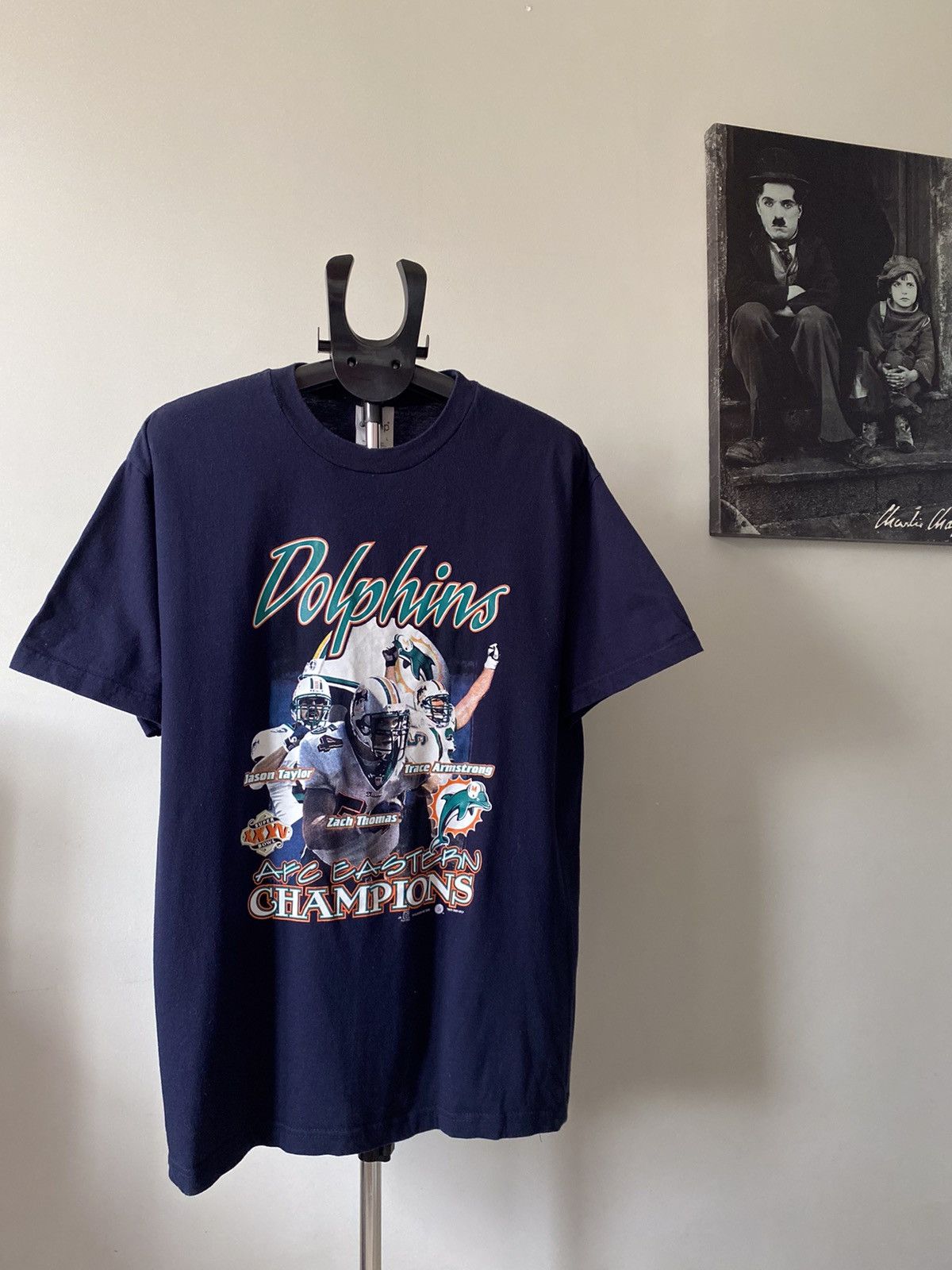 NFL × Vintage Vintage Miami Dolphin’s Champions RARE T shirt L Size US L / EU 52-54 / 3 - 1 Thumbnail