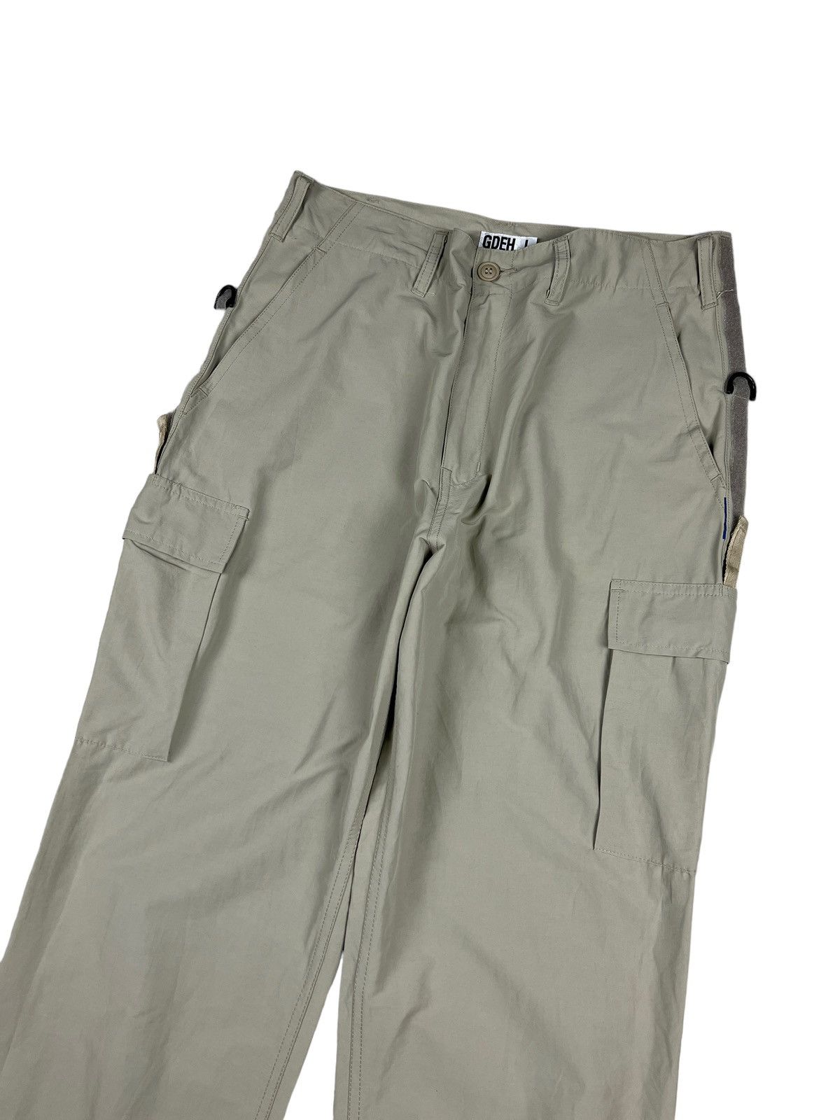 GOODENOUGH Vintage GDEH By Hiroshi Fujiwara Parachute Cargo Pants Size US 34 / EU 50 - 6 Thumbnail