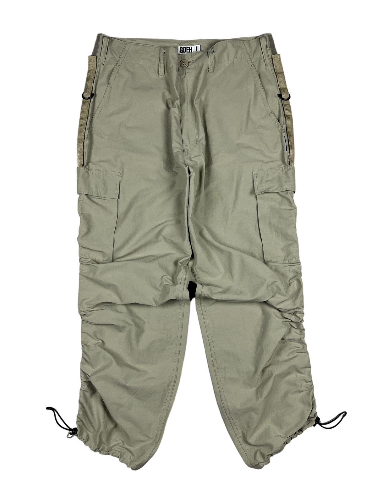 GOODENOUGH Vintage GDEH By Hiroshi Fujiwara Parachute Cargo Pants Size US 34 / EU 50 - 1 Thumbnail