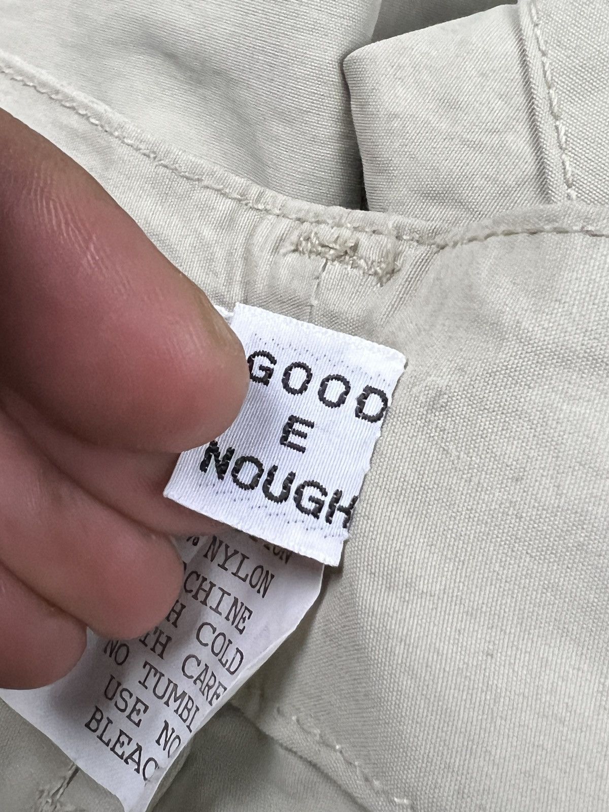 GOODENOUGH Vintage GDEH By Hiroshi Fujiwara Parachute Cargo Pants Size US 34 / EU 50 - 22 Thumbnail