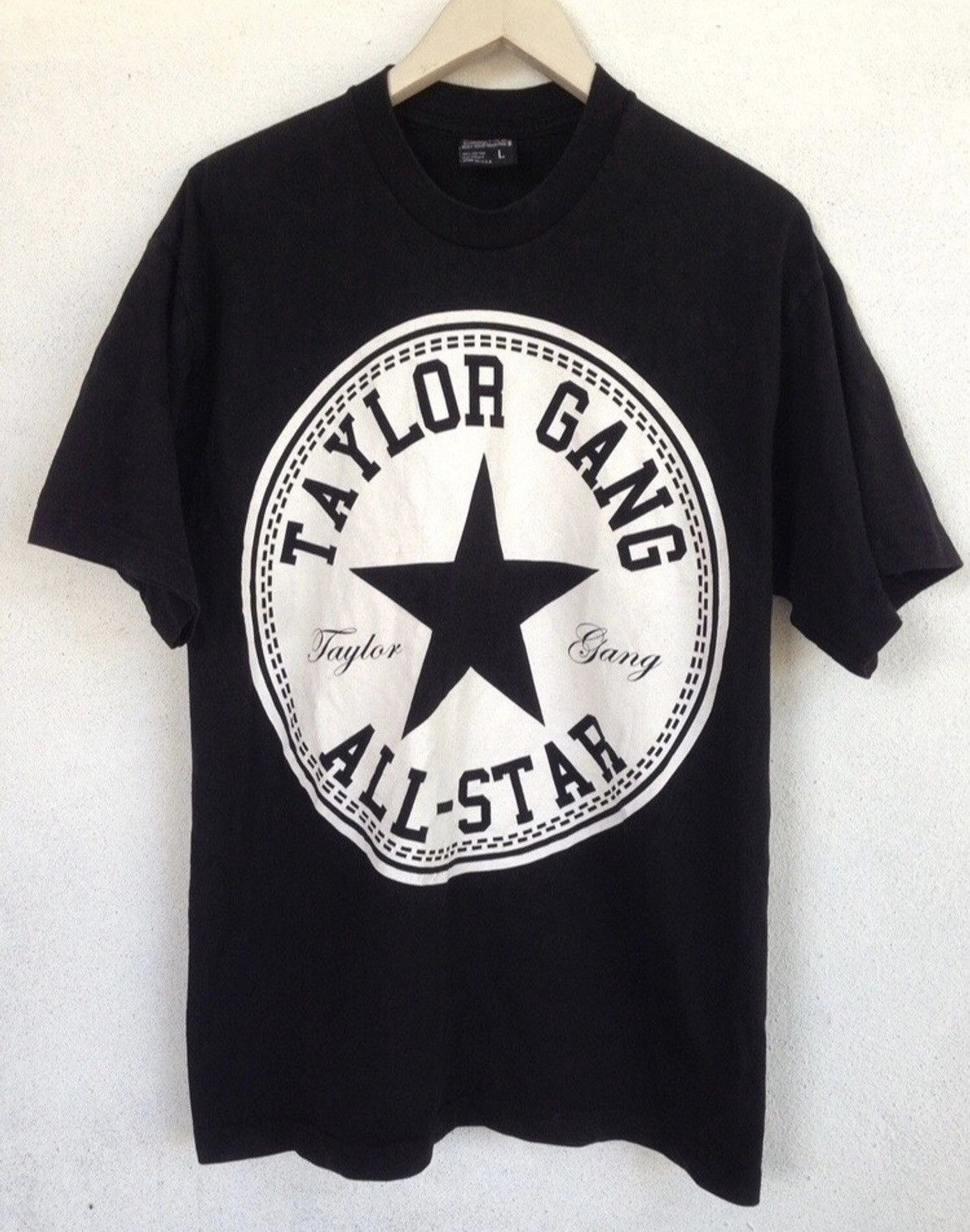 Band Tees Vintage Y2K Wiz Khalifa Chuck Taylor converse Taylor Gang Size US L / EU 52-54 / 3 - 1 Thumbnail