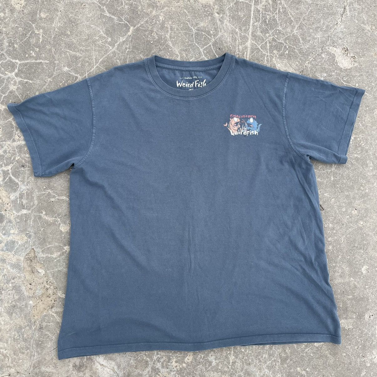 Cartoon Network × Vintage Vintage Weird Fish Big Logo T-shirts 90s Streetwear Oversize Size US XXL / EU 58 / 5 - 3 Thumbnail