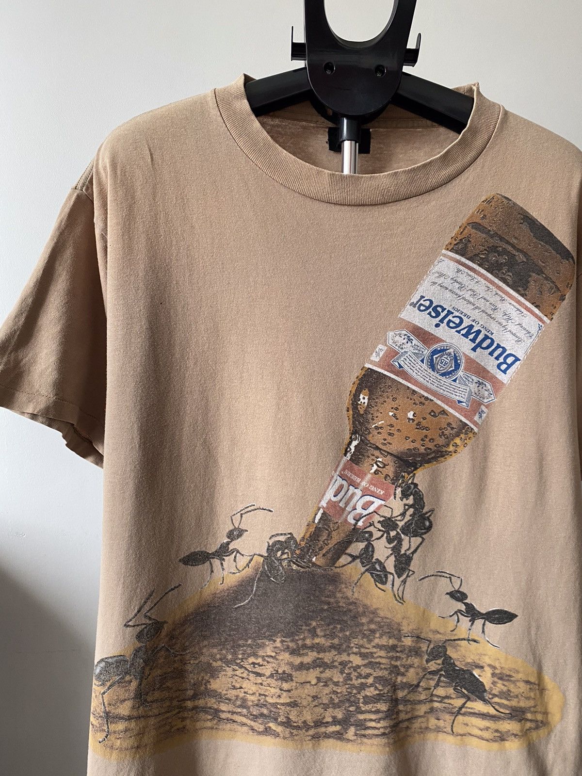 Budweiser Vintage 1995 Budweiser Full Print T Shirt Size US XL / EU 56 / 4 - 2 Thumbnail