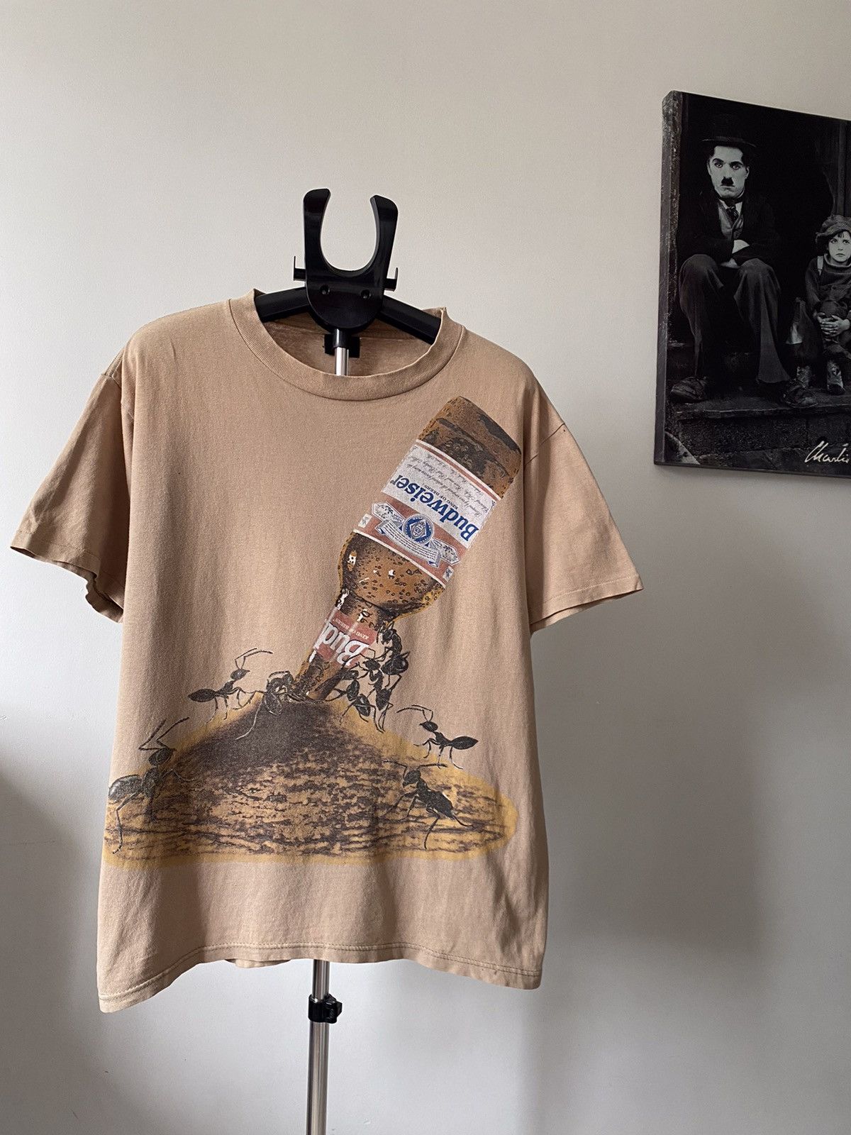 Budweiser Vintage 1995 Budweiser Full Print T Shirt Size US XL / EU 56 / 4 - 1 Thumbnail