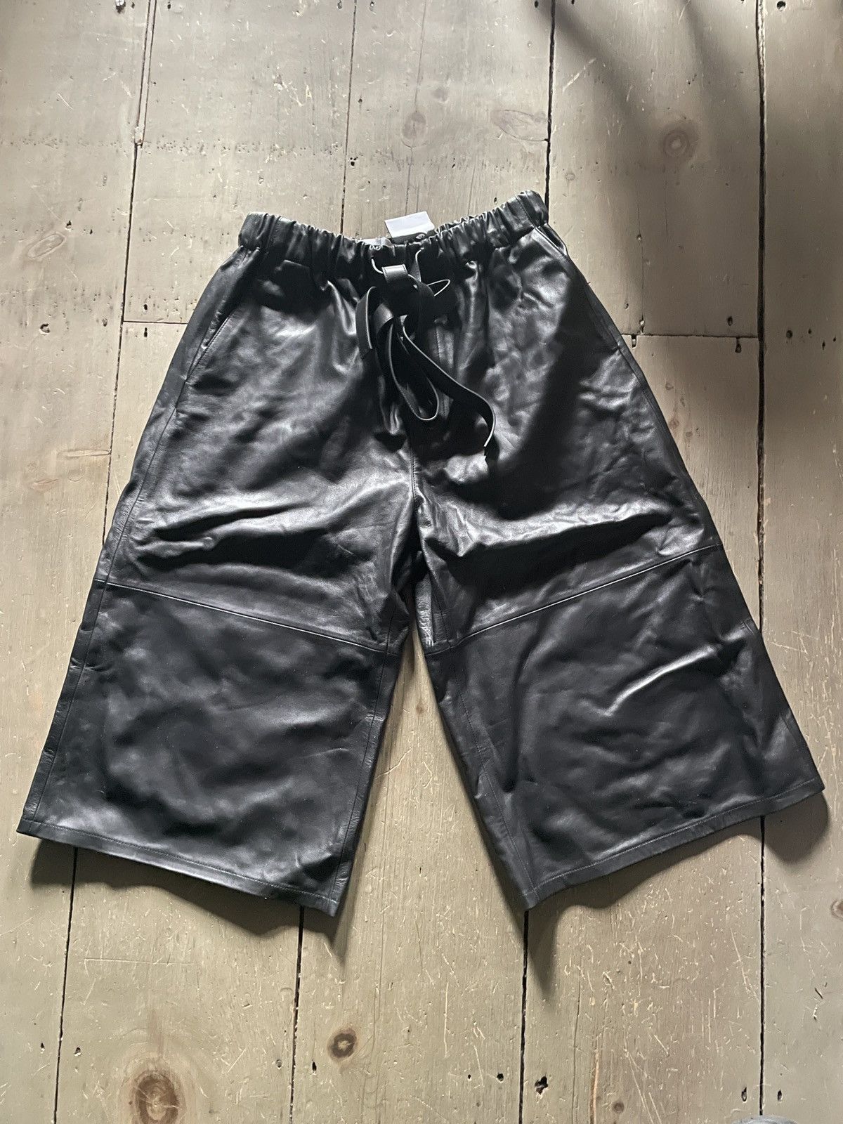 Loewe Loewe Spirited Away Leather No Face Pants Size US 28 / EU 44 - 3 Thumbnail
