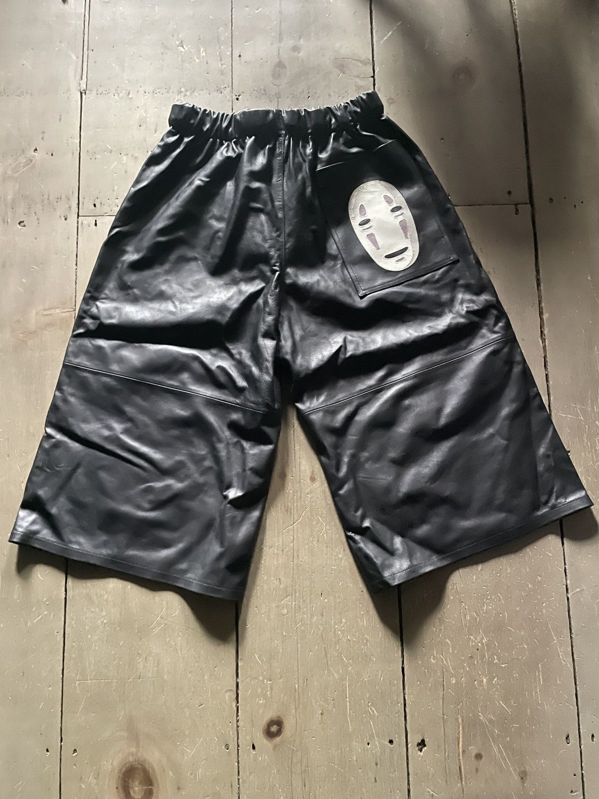 Loewe Loewe Spirited Away Leather No Face Pants Size US 28 / EU 44 - 1 Thumbnail