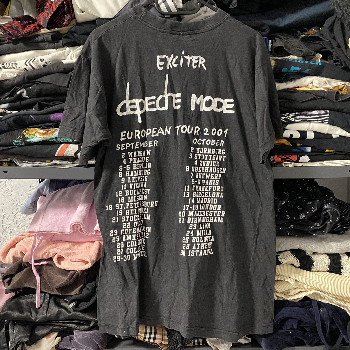 Band Tees VINTAGE DEPECHE MODE EXCITER EURO TOUR T SHIRT Size US L / EU 52-54 / 3 - 2 Thumbnail