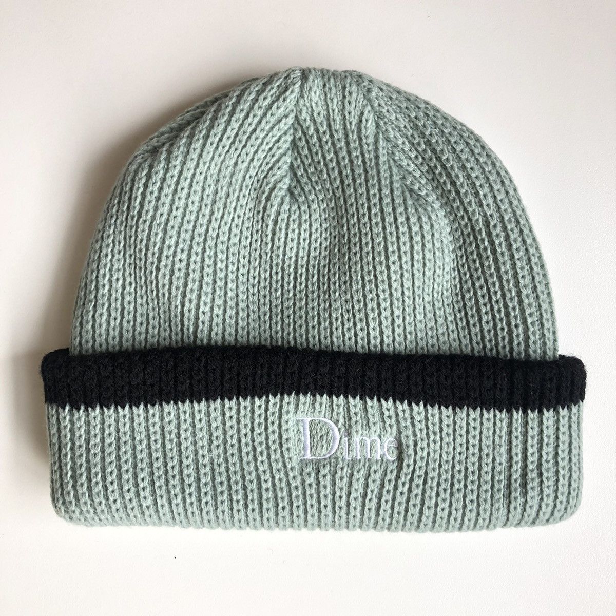 Dime ビーニー Classic Logo Warp Beanie green Dime Dime Classic Warp Beanie GREEN | Grailed