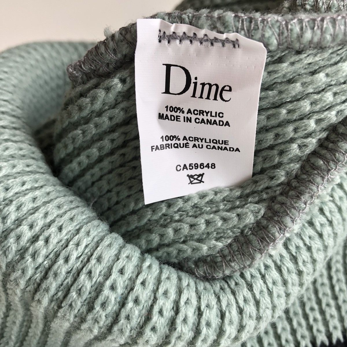 Dime Dime Stripe Beanie Size ONE SIZE - 3 Thumbnail