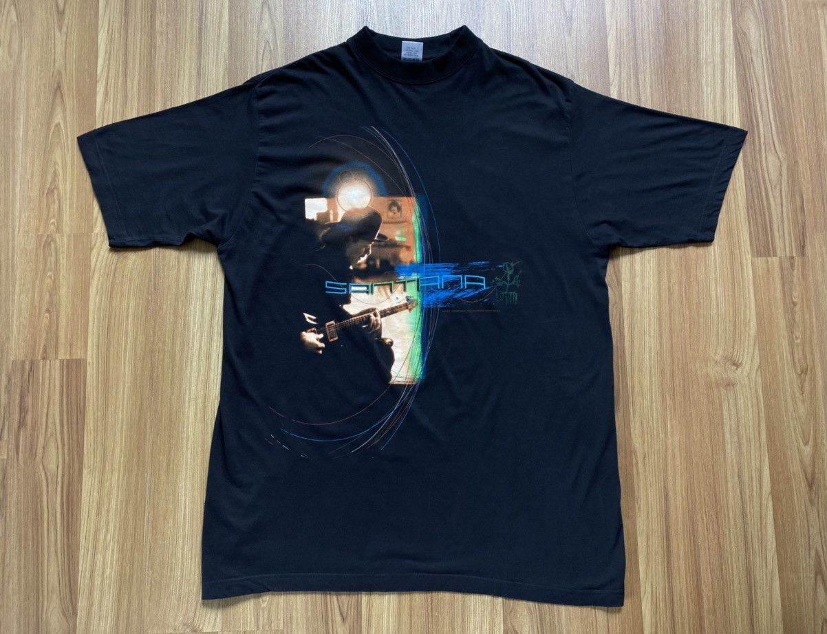 Band Tees Vintage Carlos Santana All is One 2002 T Shirt like Hendrix Size US XL / EU 56 / 4 - 1 Thumbnail