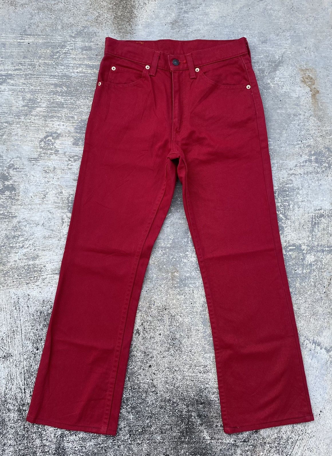 Levi's VINTAGE LEVIS 517 FLARED BOOTCUT COWBOY DENIM JEANS Size US 28 / EU 44 - 1 Thumbnail
