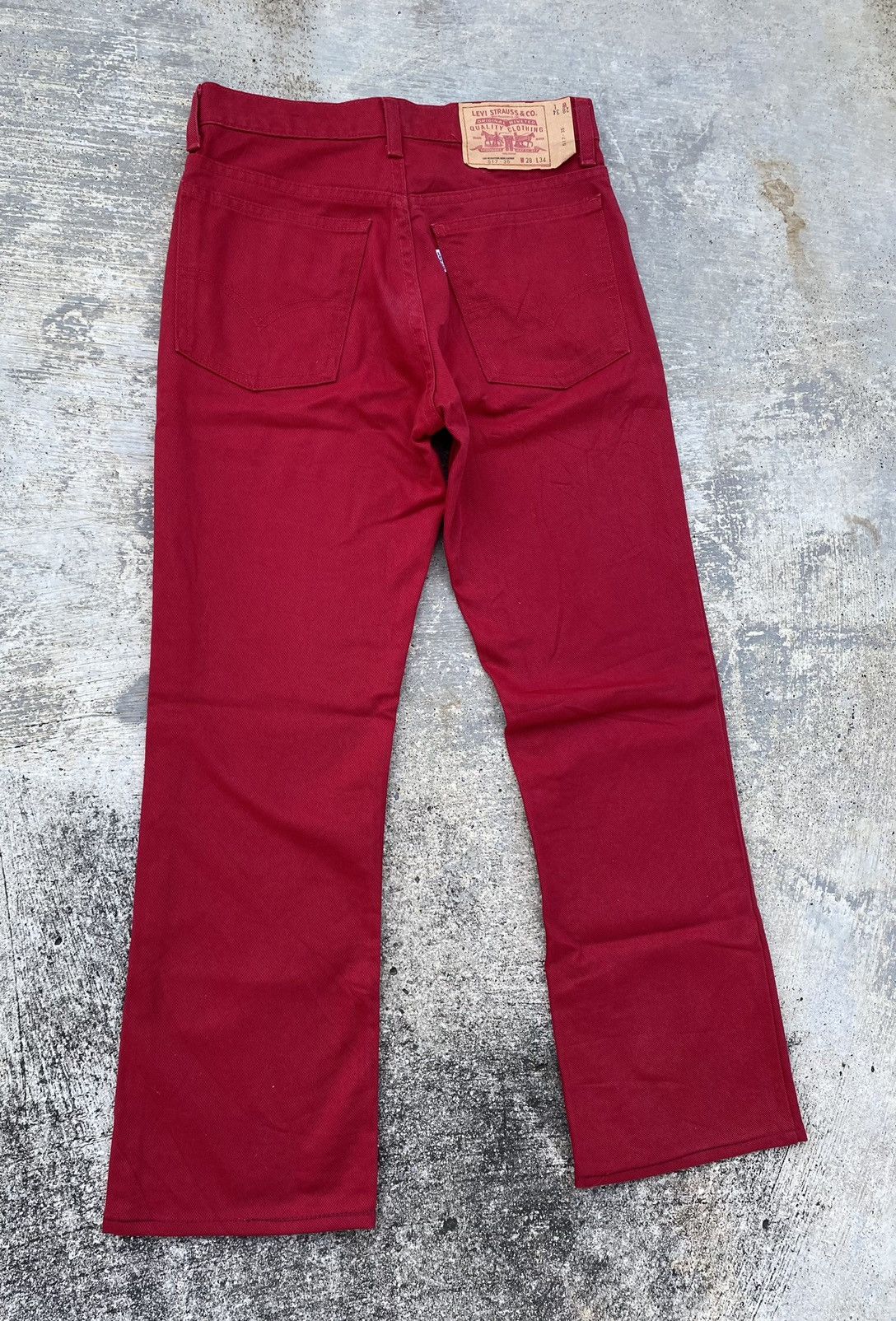 Levi's VINTAGE LEVIS 517 FLARED BOOTCUT COWBOY DENIM JEANS Size US 28 / EU 44 - 6 Thumbnail